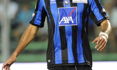 Yepes Mario Atalanta maglia casa 2013 partita ifa